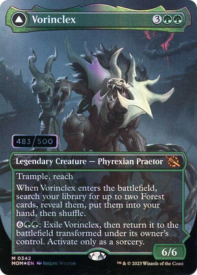 Magic: The Gathering - Vorinclex // The Grand Evolution Foil - March of the Machine