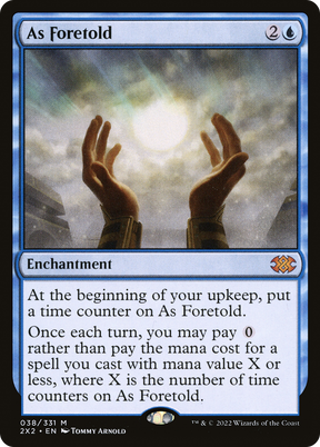 Magic: The Gathering - As Foretold Foil - Double Masters 2022