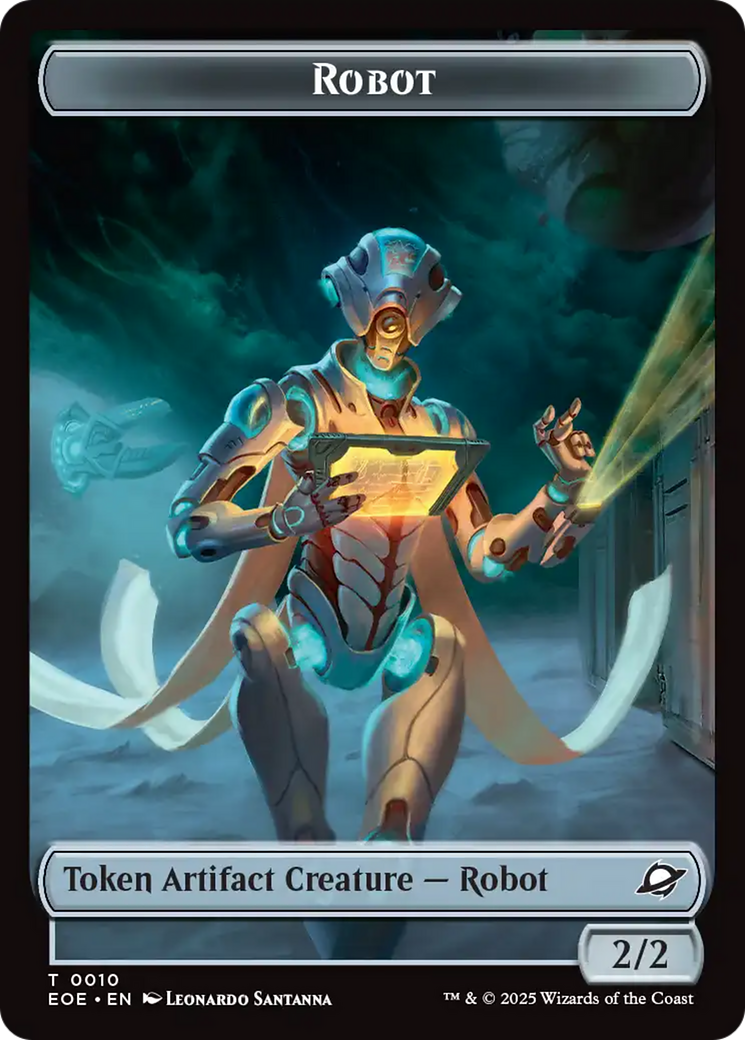 Magic: The Gathering - Robot Token - Edge of Eternities Tokens