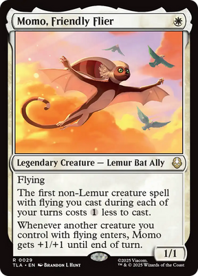Magic: The Gathering - Momo, Friendly Flier - Avatar: The Last Airbender