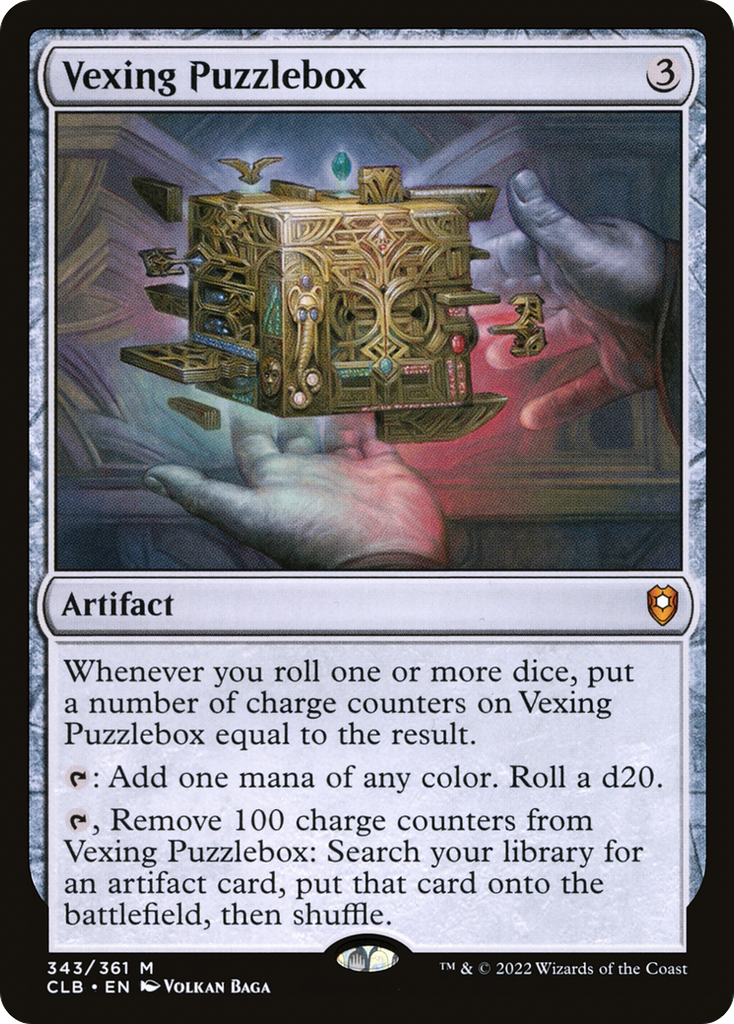 Magic: The Gathering - Vexing Puzzlebox - Commander Legends: Battle for Baldur's Gate