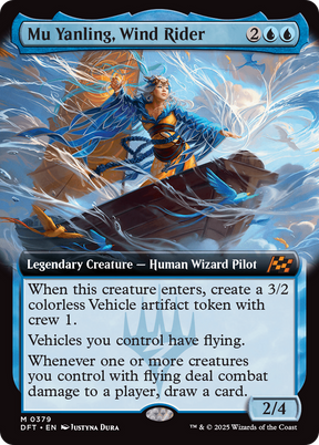 Magic: The Gathering - Mu Yanling, Wind Rider - Aetherdrift
