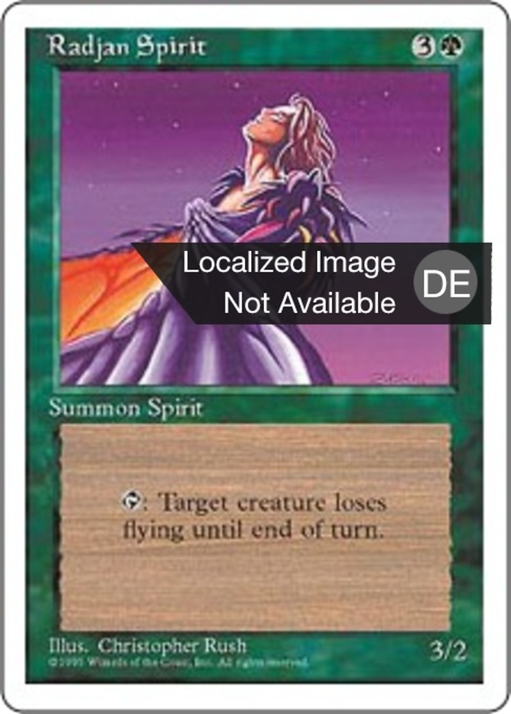 Magic: The Gathering - Fürstlicher Geist - Fourth Edition