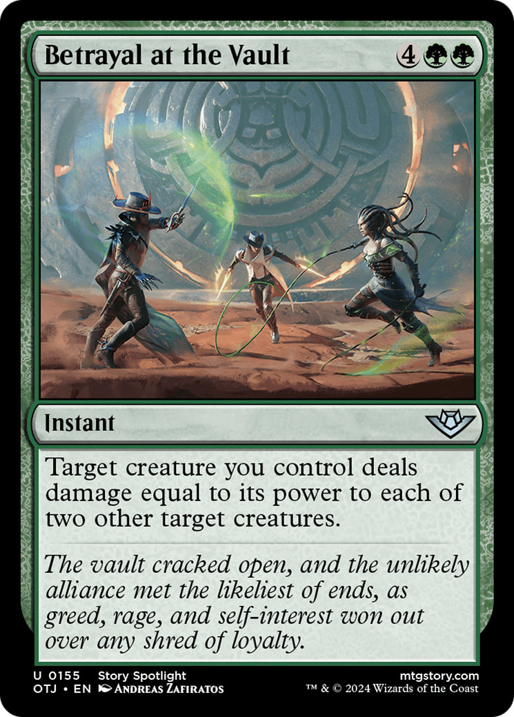 Magic: The Gathering - Betrayal at the Vault Foil - Outlaws of Thunder Junction