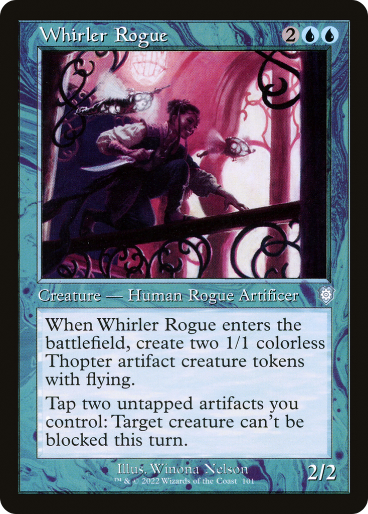 Magic: The Gathering - Whirler Rogue - The Brothers' War Commander