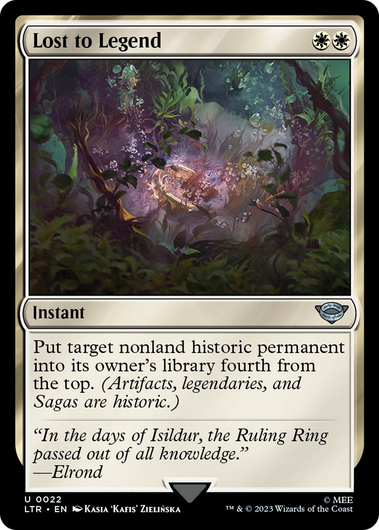 Magic: The Gathering - Lost to Legend - The Lord of the Rings: Tales of Middle-earth