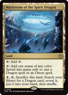 Magic: The Gathering - Maelstrom of the Spirit Dragon Foil - Tarkir: Dragonstorm