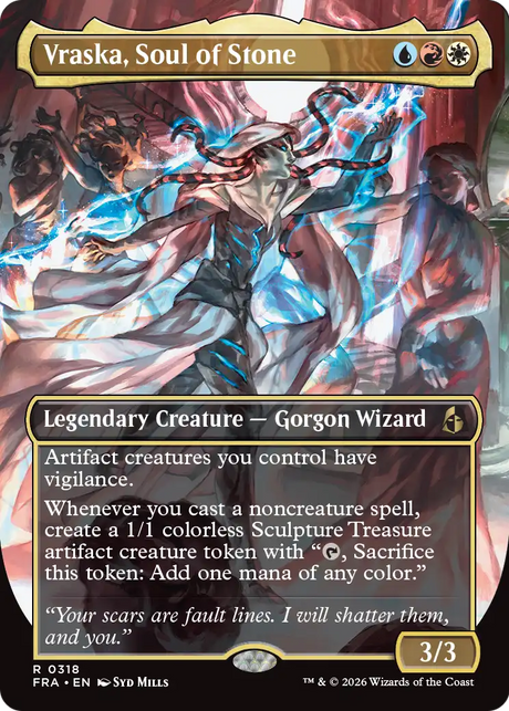 Magic: The Gathering - Vraska, Soul of Stone Foil - Reality Fracture
