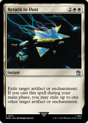 Magic: The Gathering - Return to Dust - Doctor Who
