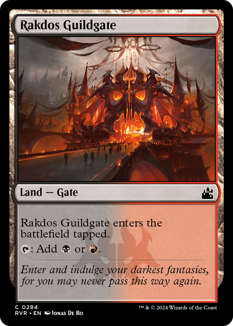 Magic: The Gathering - Rakdos Guildgate - Ravnica Remastered