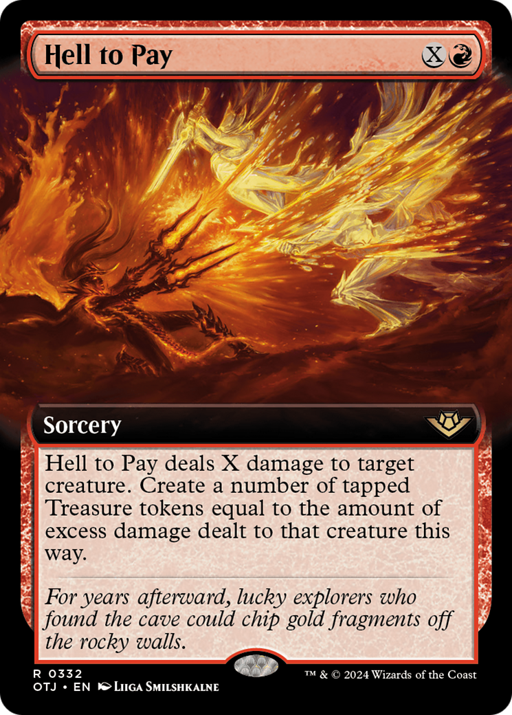 Magic: The Gathering - Hell to Pay Foil - Outlaws of Thunder Junction