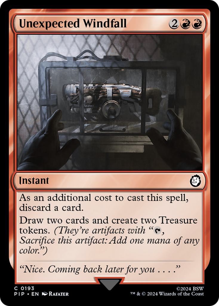 Magic: The Gathering - Unexpected Windfall - Fallout