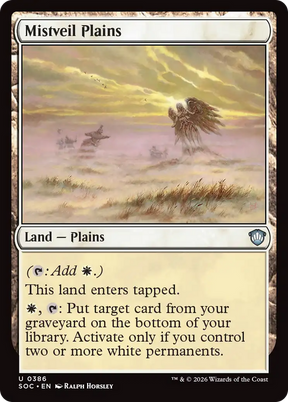 Magic: The Gathering - Mistveil Plains - Secrets of Strixhaven Commander