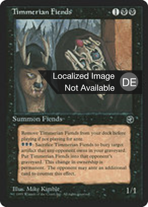 Magic: The Gathering - Timmerianische Unholde - Homelands