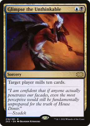 Magic: The Gathering - Glimpse the Unthinkable Foil - Double Masters 2022