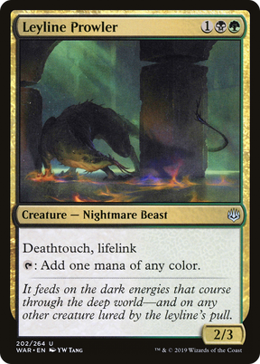 Magic: The Gathering - Leyline Prowler Foil - War of the Spark