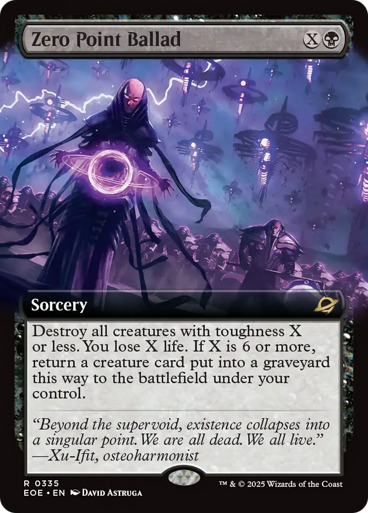 Magic: The Gathering - Zero Point Ballad - Edge of Eternities