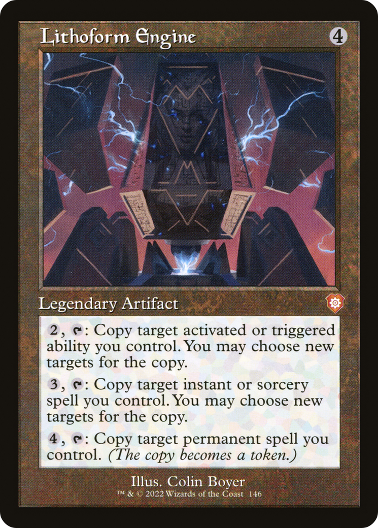 Magic: The Gathering - Lithoform Engine - The Brothers' War Commander