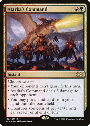 Magic: The Gathering - Atarka's Command - Double Masters 2022