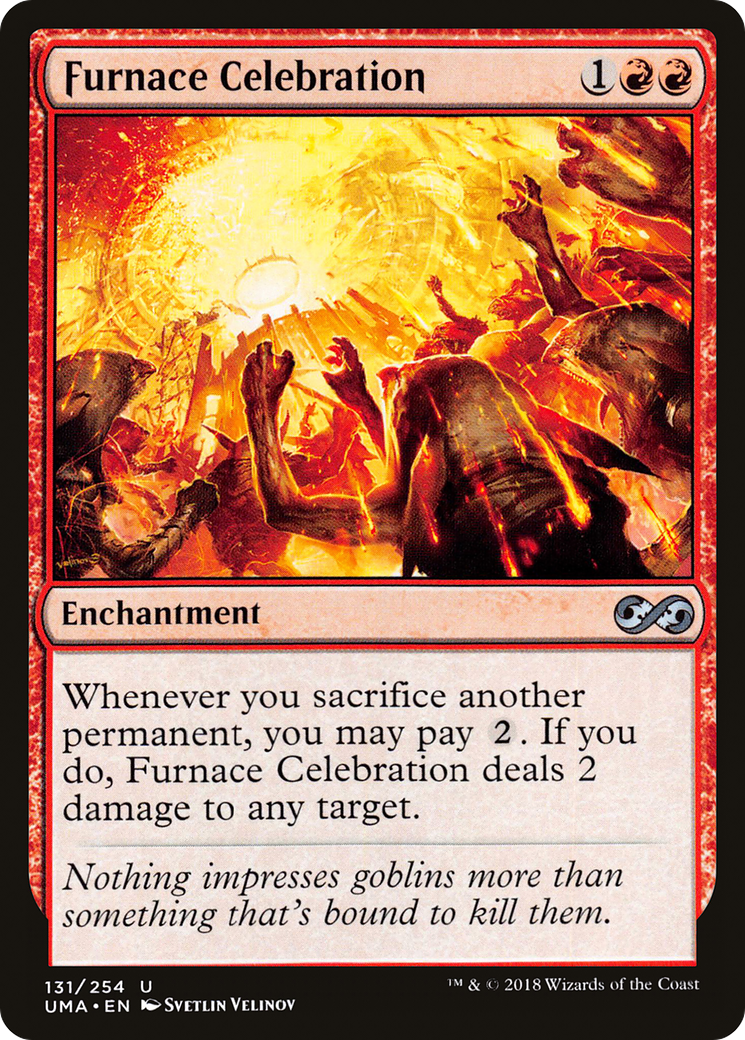 Magic: The Gathering - Furnace Celebration Foil - Ultimate Masters
