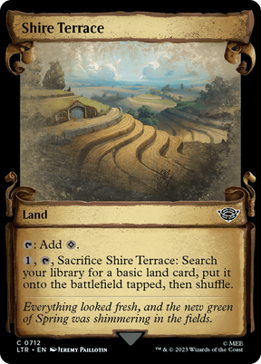 Magic: The Gathering - Shire Terrace - The Lord of the Rings: Tales of Middle-earth