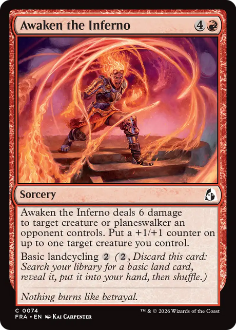 Magic: The Gathering - Awaken the Inferno Foil - Reality Fracture