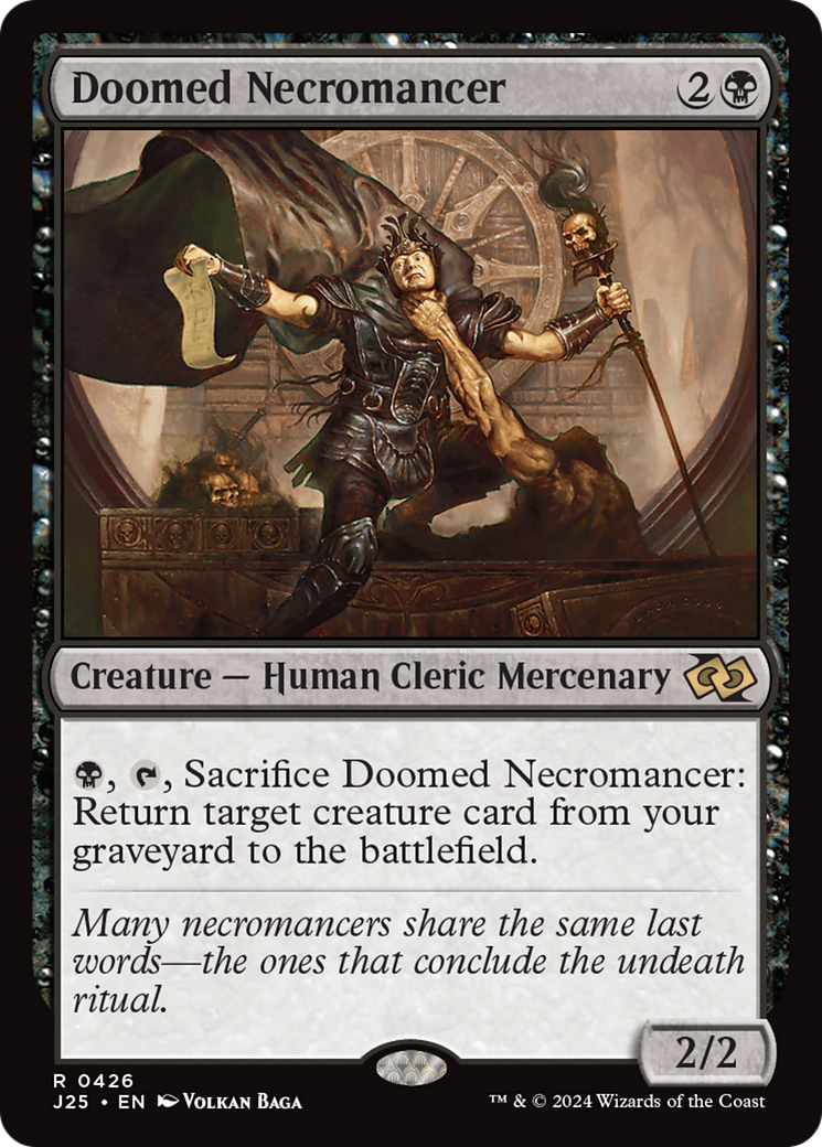 Magic: The Gathering - Doomed Necromancer - Foundations Jumpstart