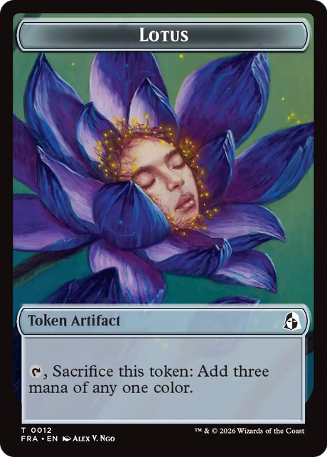 Magic: The Gathering - Lotus Token - Reality Fracture Tokens