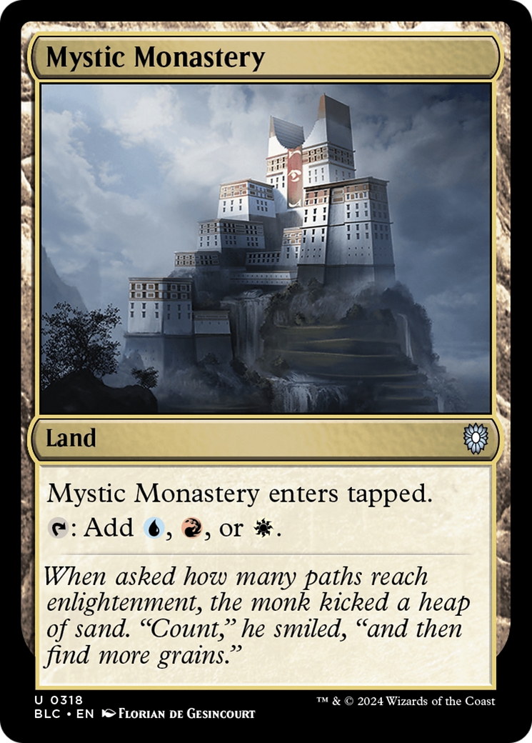 Magic: The Gathering - Mystic Monastery - Bloomburrow Commander