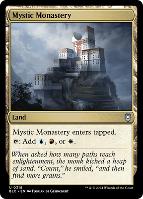 Magic: The Gathering - Mystic Monastery - Bloomburrow Commander