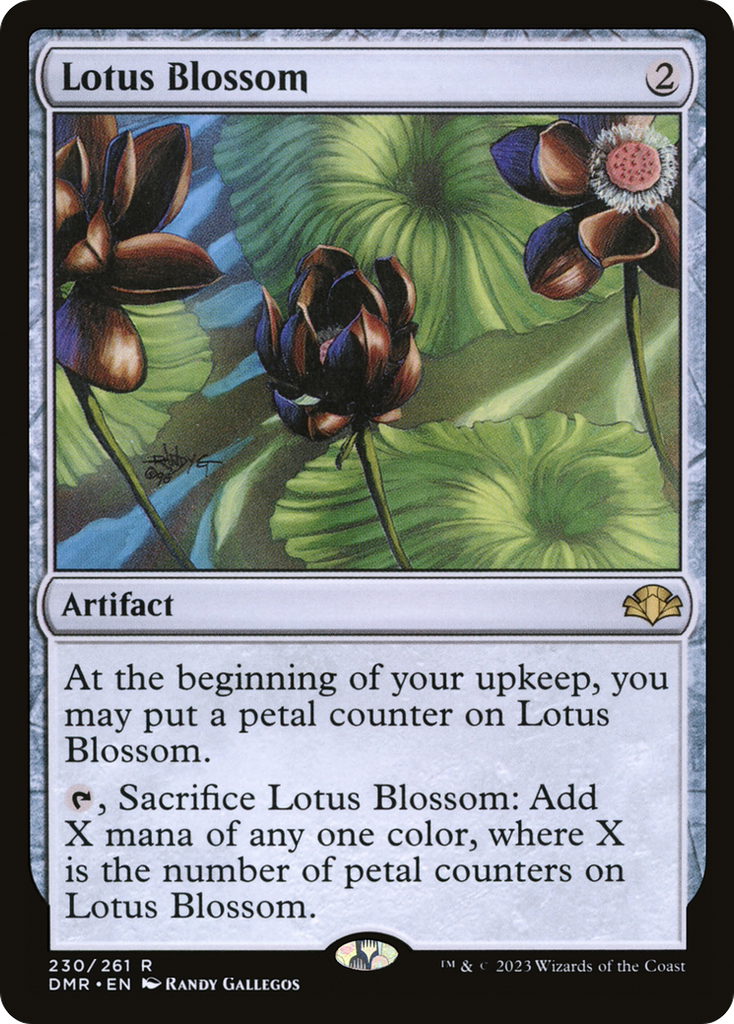 Magic: The Gathering - Lotus Blossom - Dominaria Remastered