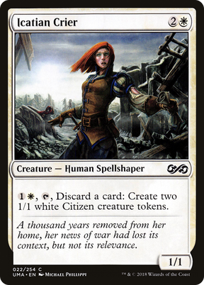 Magic: The Gathering - Icatian Crier Foil - Ultimate Masters