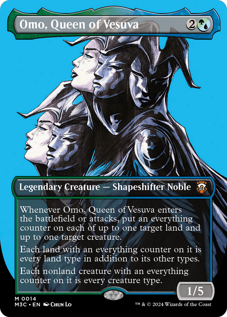 Magic: The Gathering - Omo, Queen of Vesuva Foil - Modern Horizons 3 Commander