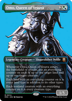 Magic: The Gathering - Omo, Queen of Vesuva Foil - Modern Horizons 3 Commander