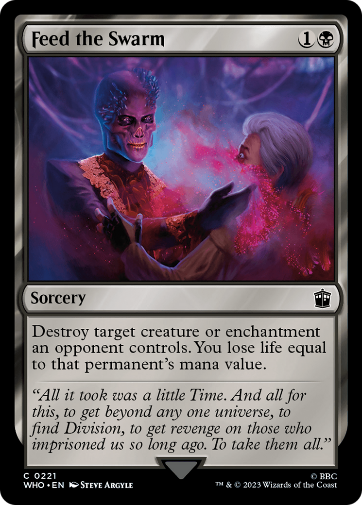 Magic: The Gathering - Feed the Swarm - Doctor Who