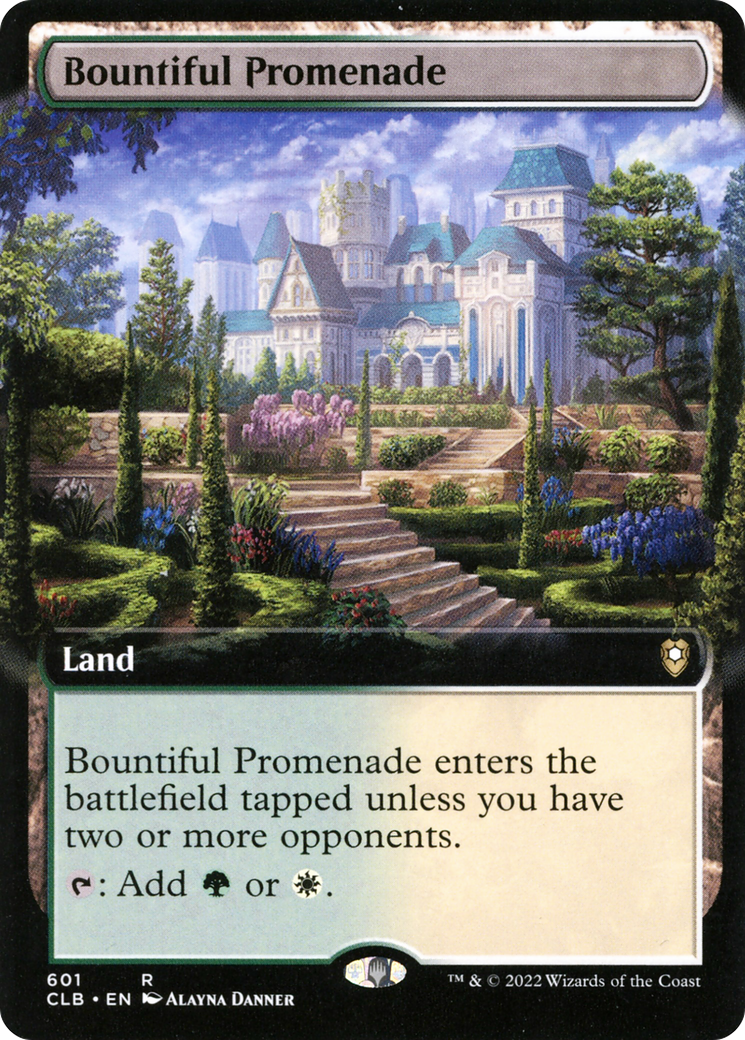 Magic: The Gathering - Bountiful Promenade Foil - Commander Legends: Battle for Baldur's Gate