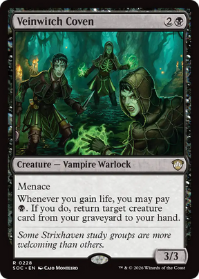 Magic: The Gathering - Veinwitch Coven - Secrets of Strixhaven Commander