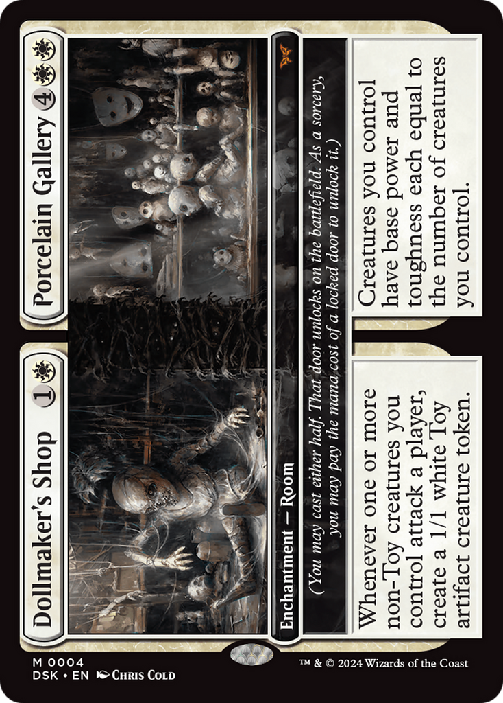 Magic: The Gathering - Dollmaker's Shop // Porcelain Gallery - Duskmourn: House of Horror