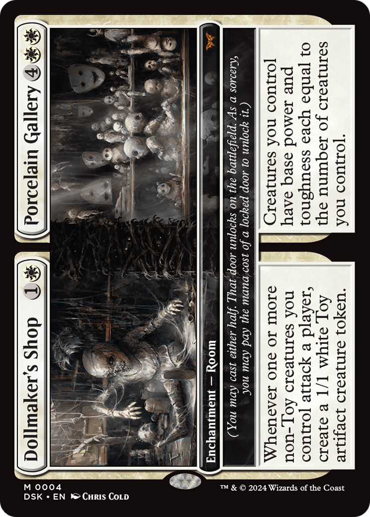 Magic: The Gathering - Dollmaker's Shop // Porcelain Gallery - Duskmourn: House of Horror