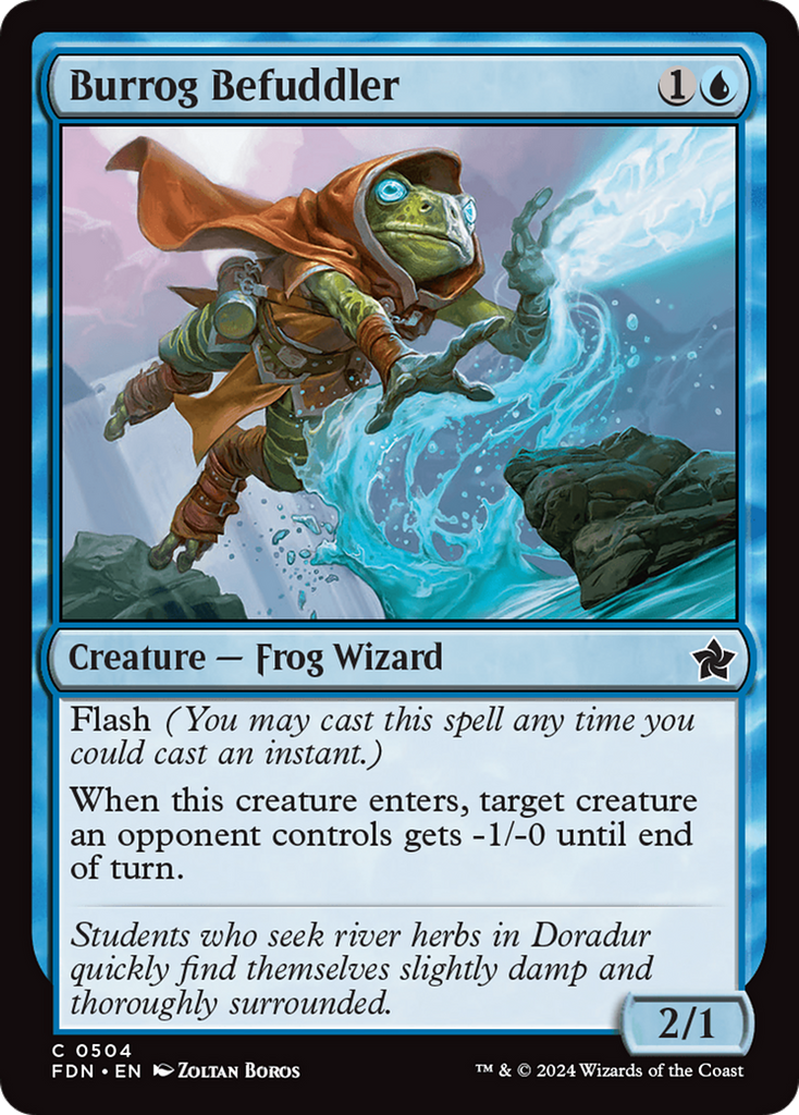 Magic: The Gathering - Burrog Befuddler - Foundations