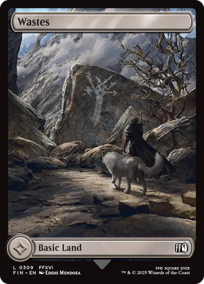 Magic: The Gathering - Wastes #309 Foil - Final Fantasy