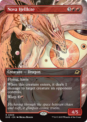 Magic: The Gathering - Nova Hellkite - Edge of Eternities