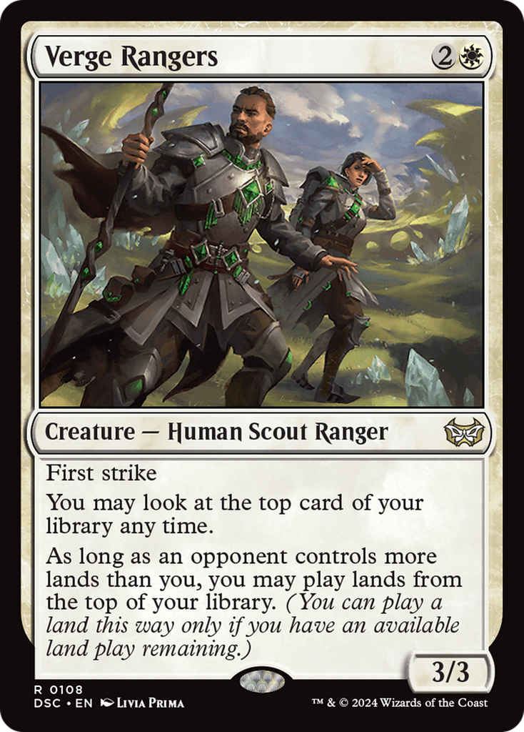 Magic: The Gathering - Verge Rangers - Duskmourn: House of Horror Commander