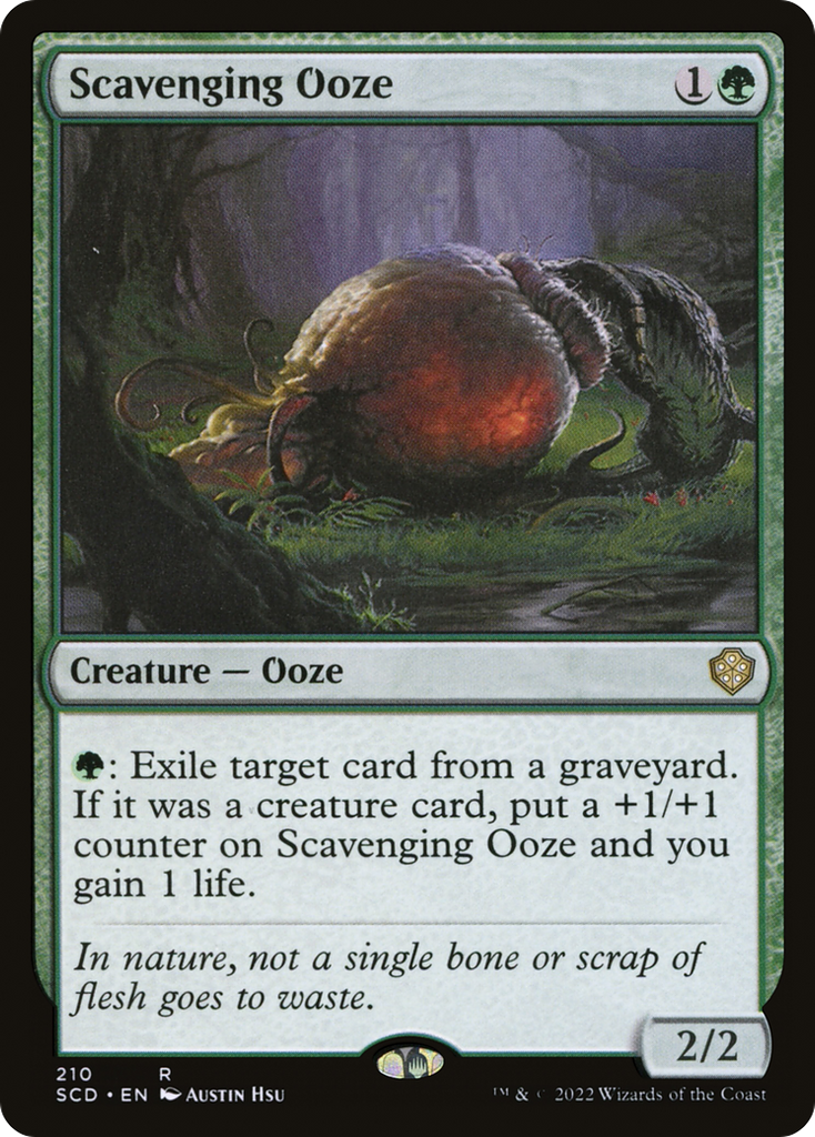 Magic: The Gathering - Scavenging Ooze - Starter Commander Decks