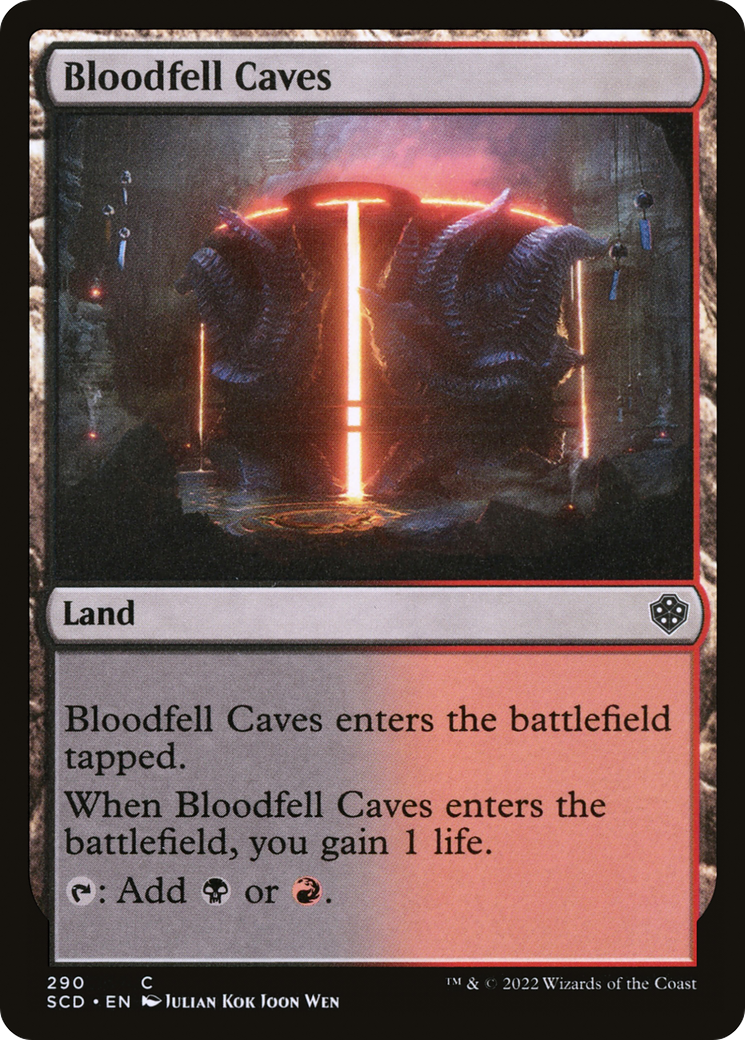 Magic: The Gathering - Bloodfell Caves - Starter Commander Decks