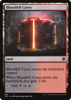 Magic: The Gathering - Bloodfell Caves - Starter Commander Decks