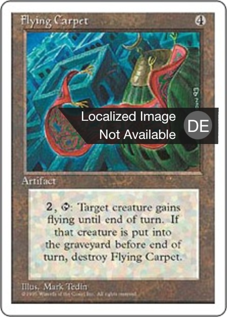 Magic: The Gathering - Fliegender Teppich - Fourth Edition