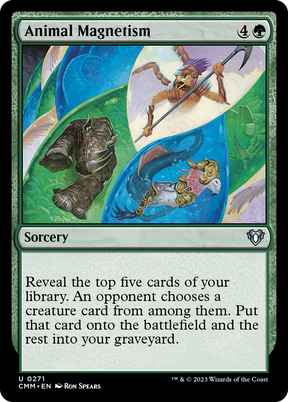 Magic: The Gathering - Animal Magnetism - Commander Masters