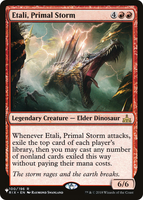 Magic: The Gathering - Etali, Primal Storm - The List
