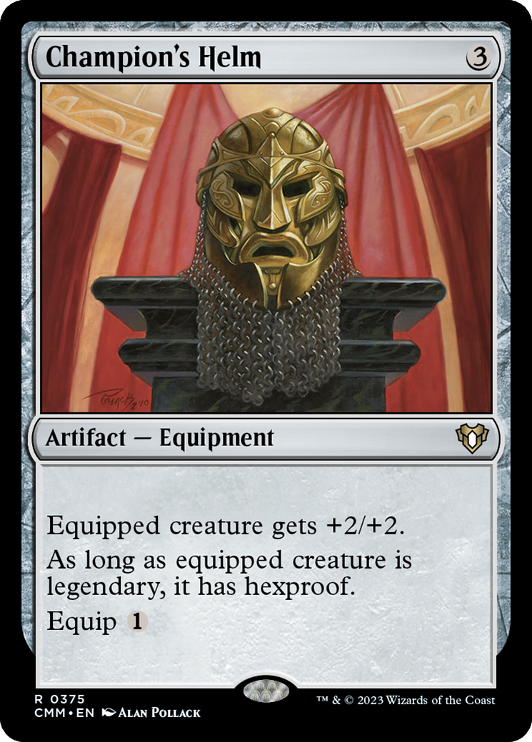 Magic: The Gathering - Champion's Helm - Commander Masters